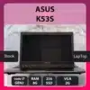 لپ تاپ استوک asus k53s