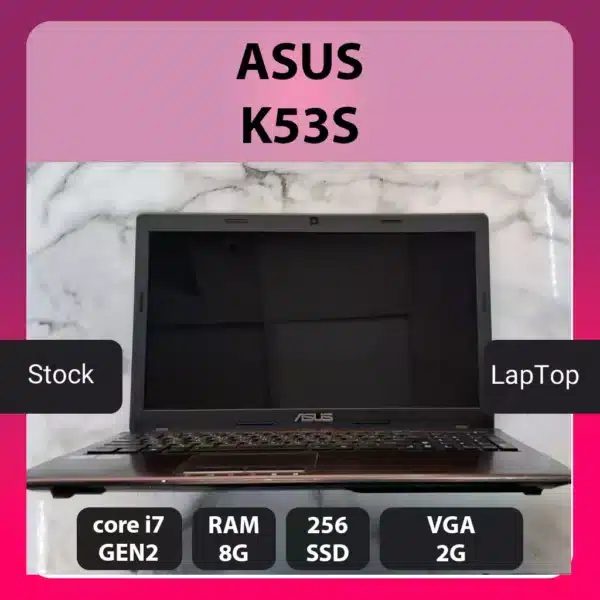 لپ تاپ استوک asus k53s