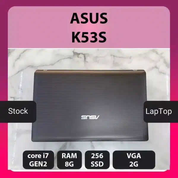 لپ تاپ استوک asus k53s